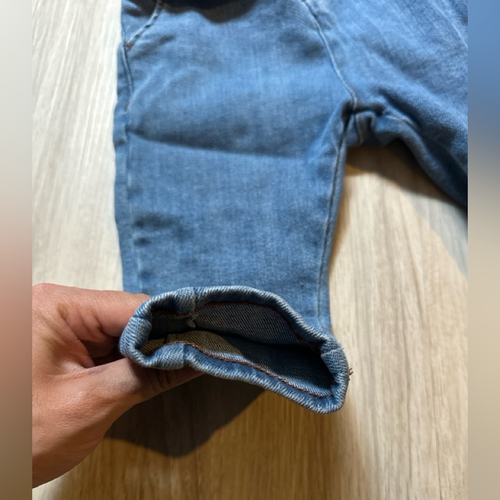 ZARA Baby Denim Jeans 9–12M Elastic Waist‎ - Picture 5 of 5